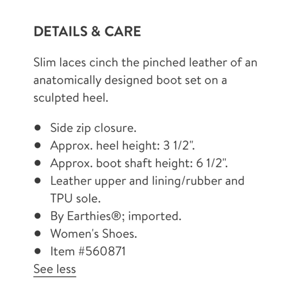 Earthies Eleganza Ankle Boot Genuine Leather View 6